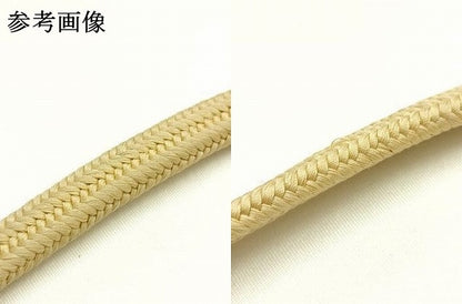 平和屋着物●極上　有職組紐道明　帯締め　冠組　蜂蜜色　宮内庁御用　国立博物館御用　東京芸術大学御用 　逸品　AABG0662ay
