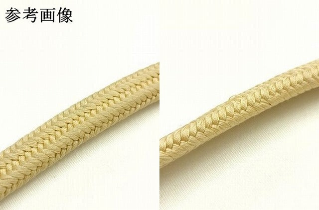 平和屋着物●極上　有職組紐道明　帯締め　冠組　蜂蜜色　宮内庁御用　国立博物館御用　東京芸術大学御用 　逸品　AABG0662ay