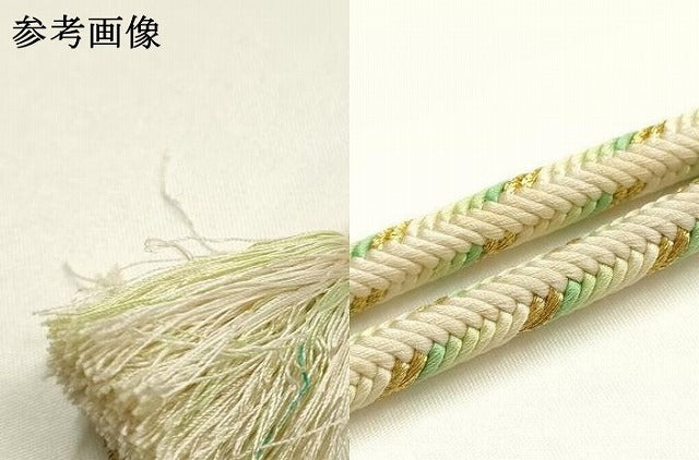 平和屋着物●極上　有職組紐道明　帯締め　奈良組　丸胡蝶　金糸　宮内庁御用　国立博物館御用　東京芸術大学御用 　逸品　AABG0679ay