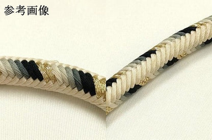 平和屋着物●極上　有職組紐道明　帯締め　奈良組　丸胡蝶　金糸　宮内庁御用　国立博物館御用　東京芸術大学御用 　逸品　AABG0685ay