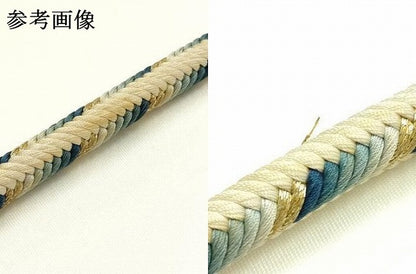 平和屋着物●極上　有職組紐道明　帯締め　奈良組　丸胡蝶　金糸　宮内庁御用　国立博物館御用　東京芸術大学御用 　逸品　AABG0687ay