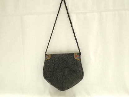 平和屋着物▼和装小物　和装バッグ　ショルダーバッグ　ビーズバッグ　マグネット式　逸品　AABG0740ay