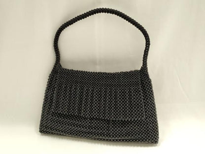 平和屋着物●和装小物　和装バッグ　黒珊瑚　ブラックコーラル　ハンドバッグ　鑑別書付き　逸品　AABG0741ay