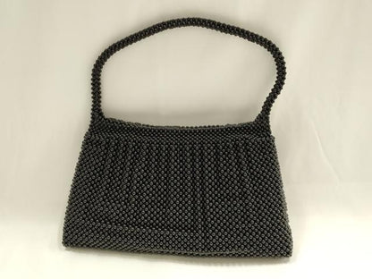 平和屋着物●和装小物　和装バッグ　黒珊瑚　ブラックコーラル　ハンドバッグ　鑑別書付き　逸品　AABG0741ay