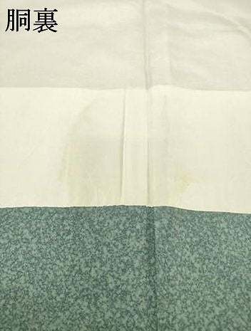 平和屋着物●本場大島紬 染大島 訪問着 霞文 暈し染め 正絹 逸品 AABG0835ck