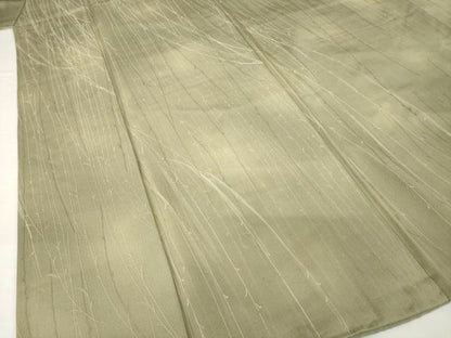 平和屋着物■上質な小紋 枝垂れ文 暈し染め 正絹 逸品 AABG0852ck