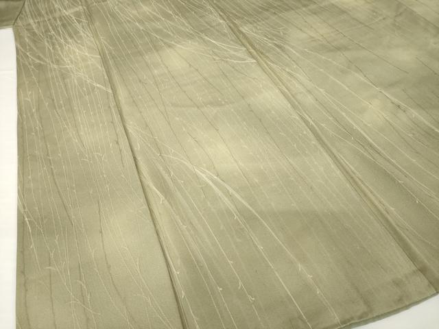 平和屋着物■上質な小紋 枝垂れ文 暈し染め 正絹 逸品 AABG0852ck