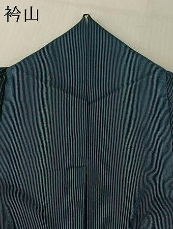 平和屋着物▽上質な小紋 単衣 縞 正絹 逸品 AABG0951jh