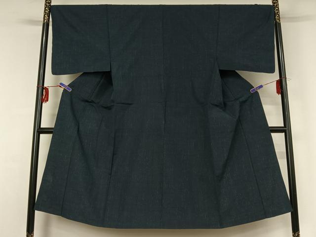平和屋着物▽男性 紬 単衣 霞文 正絹 逸品 AABG1005jh