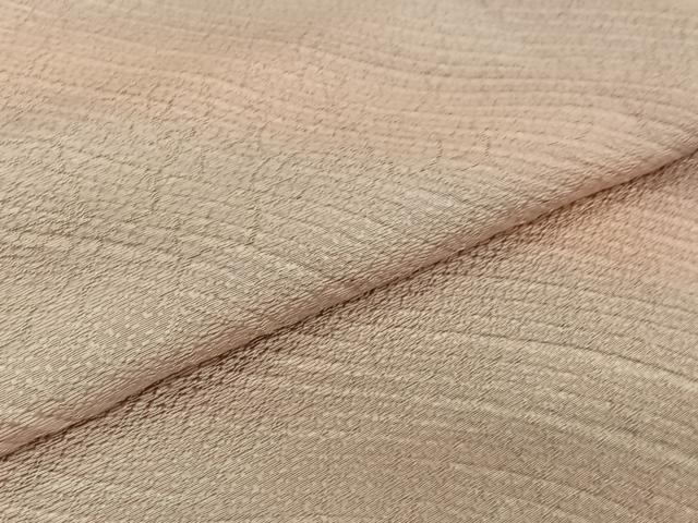 平和屋着物▽上質な小紋 単衣 作家物 斜縞 暈し染め 正絹 逸品 AABG1013jh