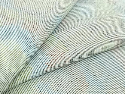 平和屋着物▽上質な紬　単衣　霞文　正絹　逸品　AABG1017jh