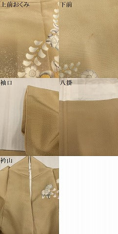平和屋着物●訪問着 辻が花 暈し染め 金彩 正絹 逸品 AABG1042ph