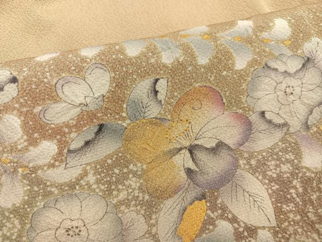 平和屋着物●訪問着 辻が花 暈し染め 金彩 正絹 逸品 AABG1042ph