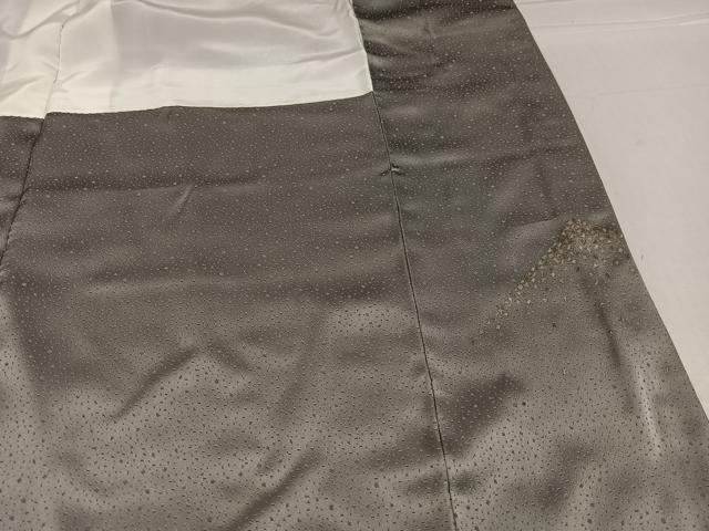 平和屋着物●訪問着 刺繍 色紙散らし 金彩 金通し地 正絹 逸品 未使用 AABG1043ph
