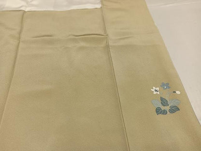 平和屋着物●訪問着 友禅 作家物 枝花文 暈し染め 正絹 逸品 AABG1050ph