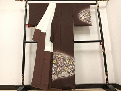 平和屋着物●訪問着 作家物 林淳一 辻が花 暈し染め 正絹 逸品 AABG1051ph