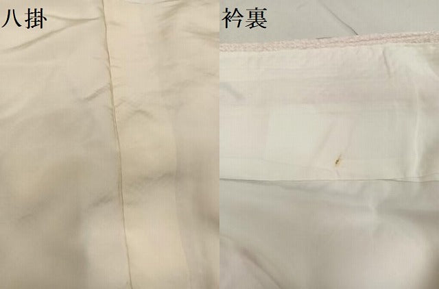 平和屋着物●上質な小紋 総絞り 花尽くし 正絹 逸品 AABG1053ph