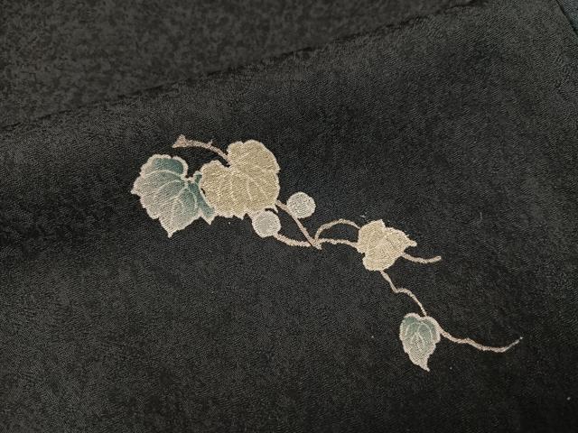 平和屋着物●訪問着　蔦の葉文　暈し染め　正絹　逸品　未使用　AABG1067ph