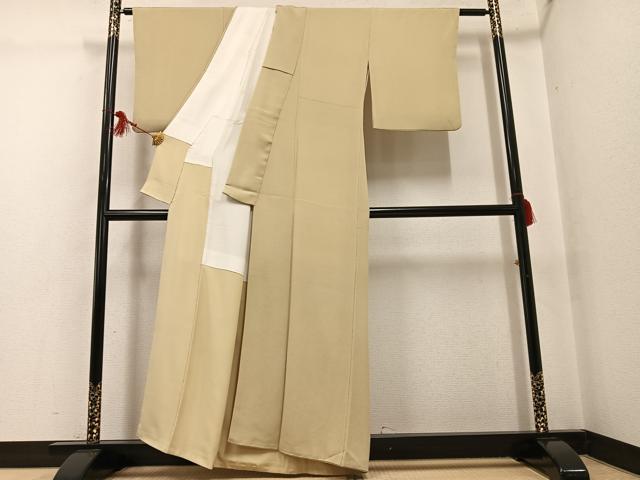 平和屋着物●人間国宝・羽田登喜男　色留袖　楓文　正絹　逸品　AABG1090ph