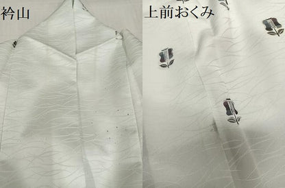 平和屋着物●洗える最高級着物　＜英＞はなぶさ謹製　訪問着　遠州椿　AABG1092ph