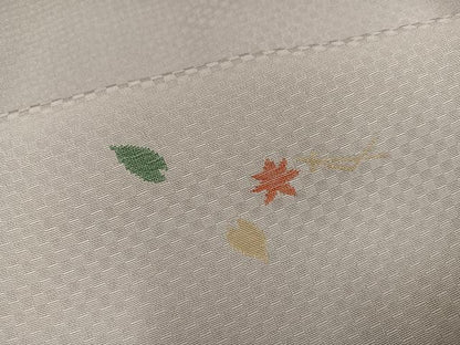 平和屋着物●訪問着　吹き寄せ文　暈し染め　正絹　逸品　AABG1093ph