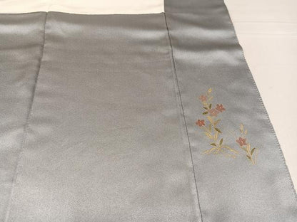 平和屋着物●訪問着　枝花文　金彩　正絹　逸品　AABG1118ph