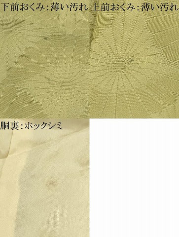 平和屋着物■上質な小紋 菊青海波地紋 暈し染め 正絹 逸品 AABG1152sx