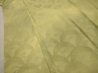 平和屋着物■上質な小紋 菊青海波地紋 暈し染め 正絹 逸品 AABG1152sx