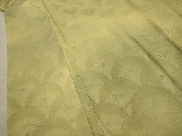 平和屋着物■上質な小紋 菊青海波地紋 暈し染め 正絹 逸品 AABG1152sx