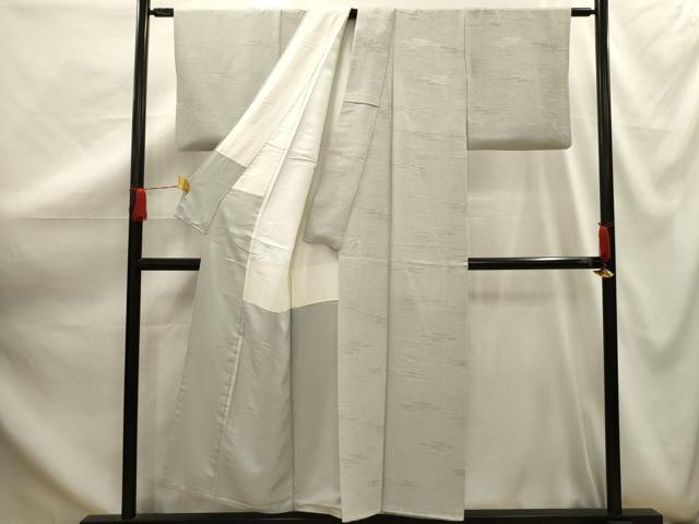 平和屋着物■上質な小紋　霞地紋　正絹　逸品　AABG1153sx