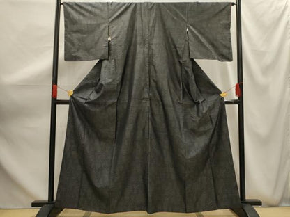 平和屋着物■本場大島紬 毘沙門亀甲文 正絹 逸品 AABG1163sx