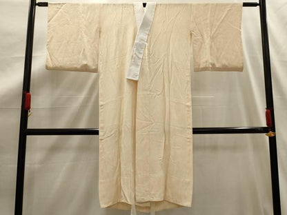 平和屋着物■長襦袢　無双仕立て　紗綾型地紋　正絹　逸品　AABG1173sx