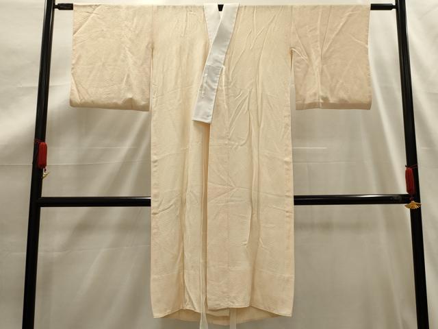 平和屋着物■長襦袢　無双仕立て　紗綾型地紋　正絹　逸品　AABG1173sx