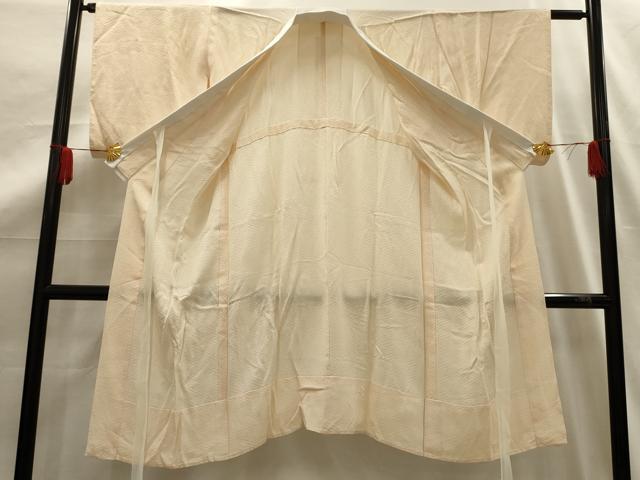 平和屋着物■長襦袢　無双仕立て　紗綾型地紋　正絹　逸品　AABG1173sx