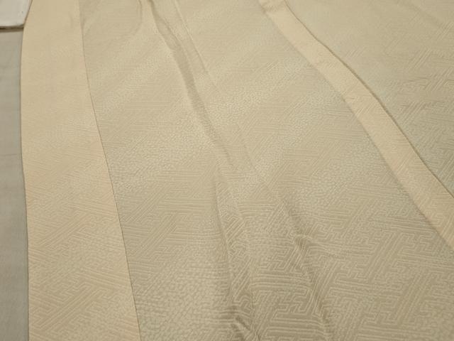 平和屋着物■長襦袢　無双仕立て　紗綾型地紋　正絹　逸品　AABG1173sx