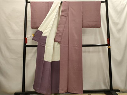 平和屋着物■江戸小紋　立涌文様　正絹　逸品　AABG1205sx