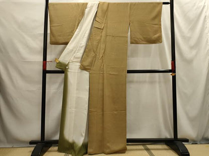 平和屋着物■上質な小紋　霞文　暈し染め　鈴乃屋扱い　正絹　逸品　AABG1252sx