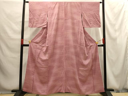 平和屋着物■上質な小紋　霞文　暈し染め　正絹　逸品　AABG1253sx
