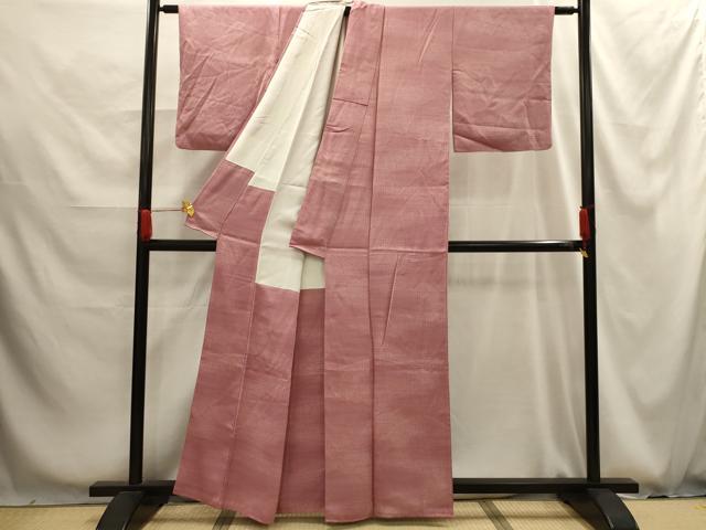 平和屋着物■上質な小紋　霞文　暈し染め　正絹　逸品　AABG1253sx