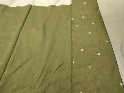 平和屋着物■訪問着 絞り 草花文 暈し染め 金彩 正絹 逸品 AABG1266sx