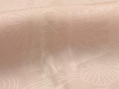 平和屋着物■振袖用長襦袢 無双仕立て 流水花地紋 正絹 逸品 AABG1275sx