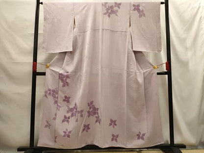 平和屋着物■訪問着 地紋起こし 舞花文 正絹 逸品 AABG1281sx