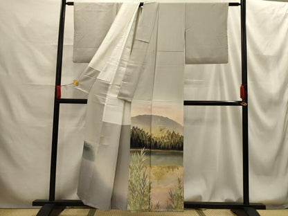 平和屋着物■豪華色留袖 泰常 風景文 暈し染め 金彩 正絹 逸品 AABG1308sx
