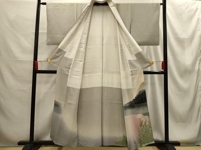 平和屋着物■豪華色留袖 泰常 風景文 暈し染め 金彩 正絹 逸品 AABG1308sx