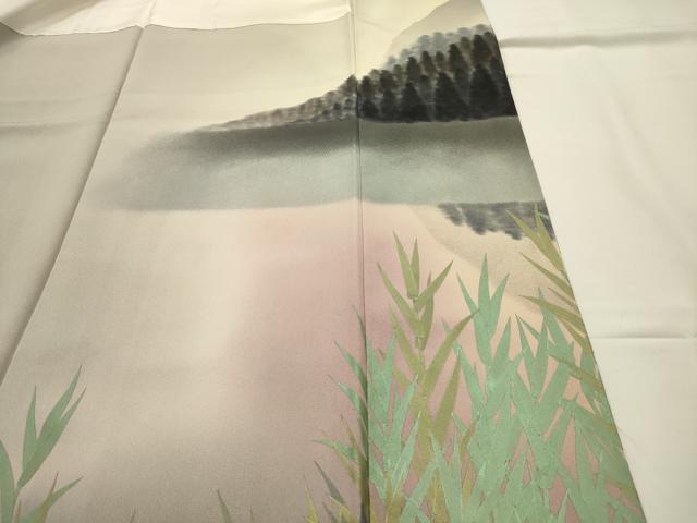 平和屋着物■豪華色留袖 泰常 風景文 暈し染め 金彩 正絹 逸品 AABG1308sx