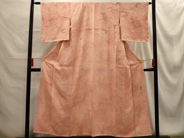 平和屋着物■上質な小紋　作家物　霞文　正絹　逸品　AABG1323sx