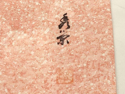平和屋着物■上質な小紋　作家物　霞文　正絹　逸品　AABG1323sx