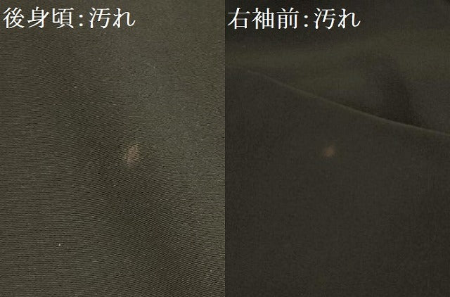 平和屋着物■豪華黒留袖　作家物　霞花文　金彩　正絹　逸品　AABG1337sx