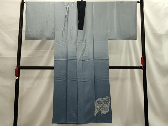 平和屋着物●男性　本場大島紬　アンサンブル　長襦袢(袷)セット　100亀甲　総詰め　証紙付き　正絹　逸品　AABG1344sx