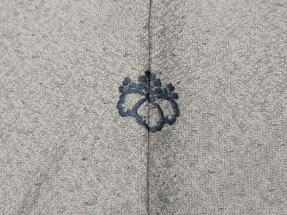 平和屋着物■訪問着　絞り　刺繍　地紙花文　金糸　金銀彩　正絹　逸品　AABG1380sx